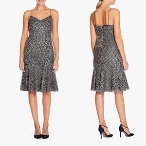 NWT Adrianna Papell Embroidered Multi Dress